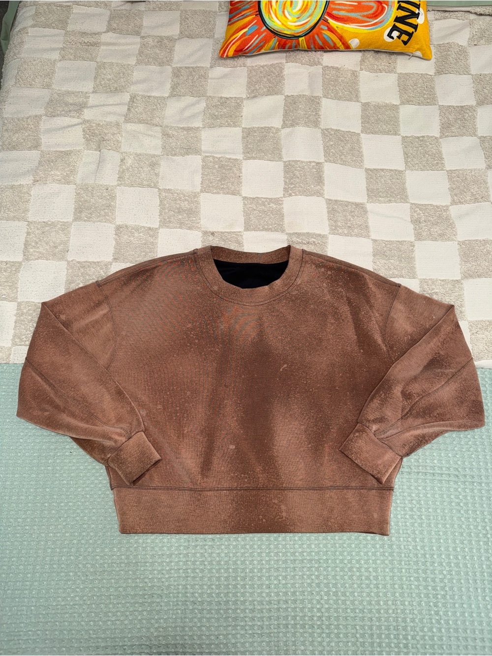 Lululemon Softstreme Perfectly Oversized Cropped Crew size 4‎